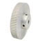 B&B Manufacturing 80-3P09M6A8, Timing Pulley, Aluminum, Clear Anodized,  80-3P09M6A8 - alternate 1